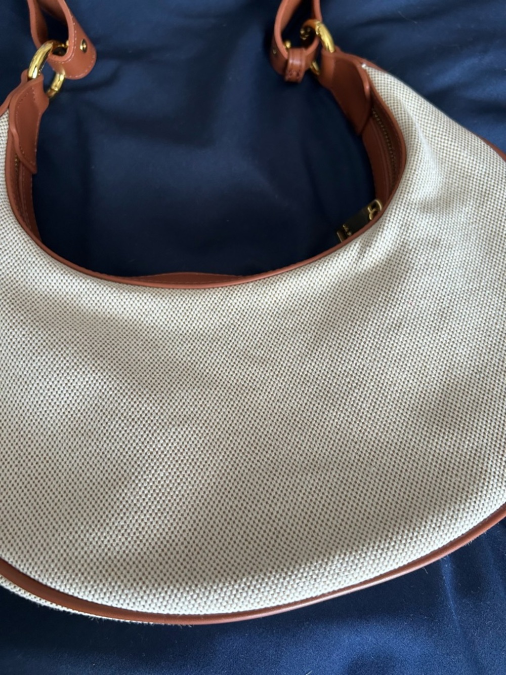 JW PEI Brown and Cream Handbag Boho Shoulder Purse EUC - Picture 7 of 11